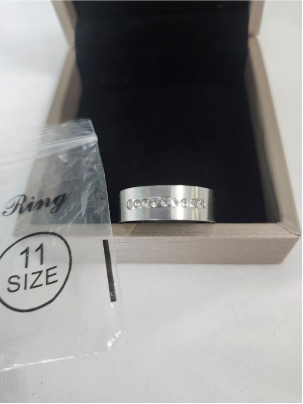 Men's Titanium Ring Size 11